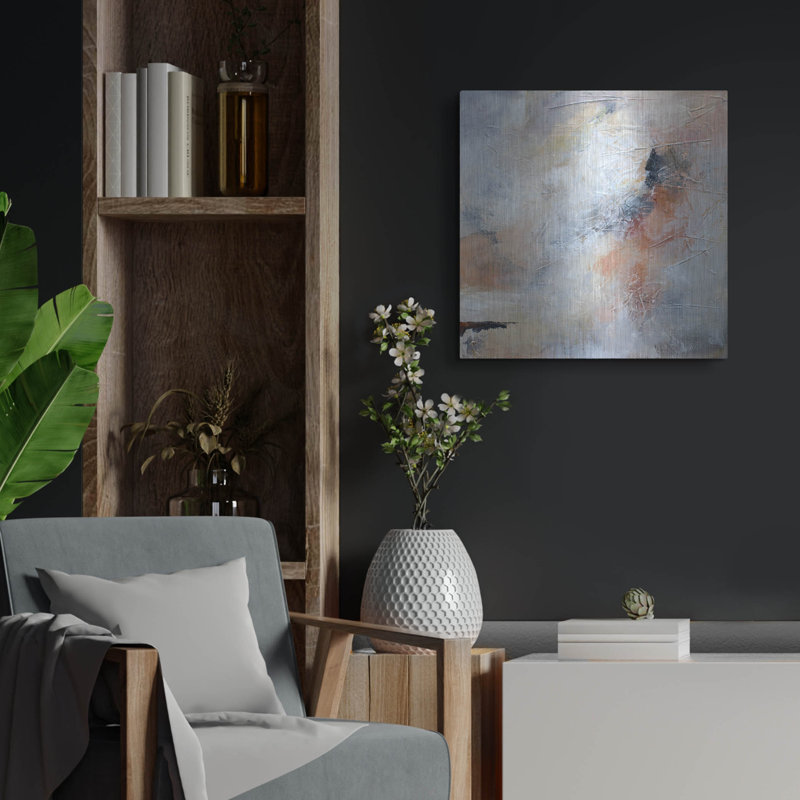 Ivy Bronx «Contemporary Expression» par Karen Hale, art mural en métal, H 24 po x l 24 po