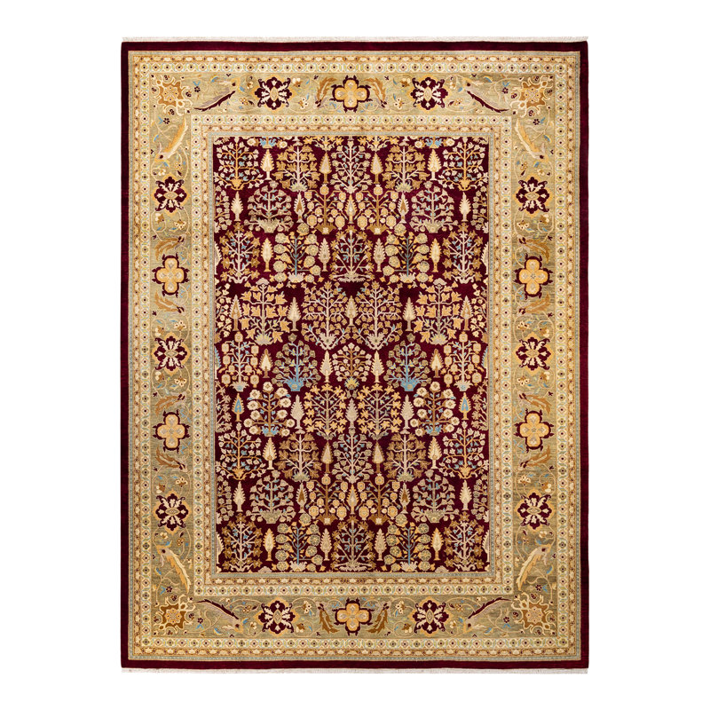 Ruban One-of-a-Kind 9' 1" X 11' 10" Hand Knotted Area Rug