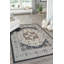Ivory Hand-Knotted Wool Framed Medallion Modern Geometric  Contemporary Carpet Rug-1557733892