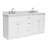 Hamlet 73 " W Freestanding Standard Free Standing 2 Double Vanity Bathroom Vanity With Carrara Marble Top-60199497