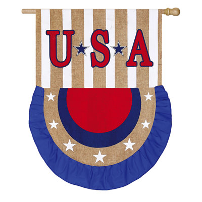 Drapeau de jardin usa bunting