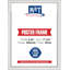 Cadre pour affiche en aluminium 14 po x 22 po M&T Affichages - Cadre de présentation mural à chargement frontal à profil de 0,59 po avec housse antireflet pour affiches, documents et certificats-106241998-106241996