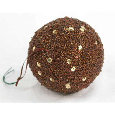 Ornement boule de paillettes