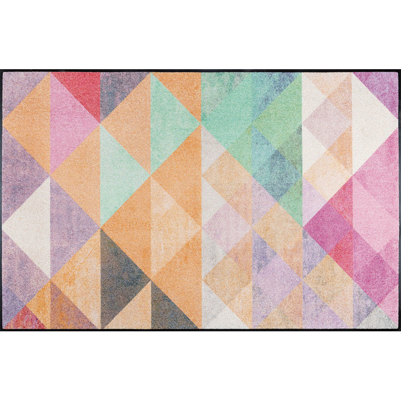 Non-Slip Striped Indoor / Outdoor Doormat, Rectangle 60 x 180 cm