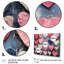 Rose et bleu cœur Pop Art 3 - Art mural Pop Art-749399589-749399599