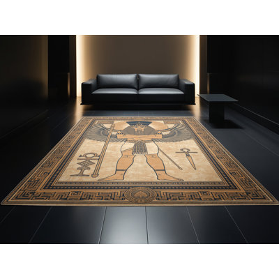 Tapis oriental doux en peluche douce Kater Osiris