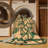 Machine Washable Botanical Brown Area Rug-542655406