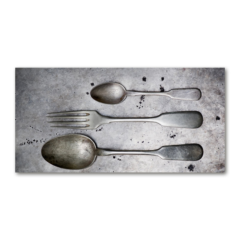 Cutlery - No Frame Print on Canvas
