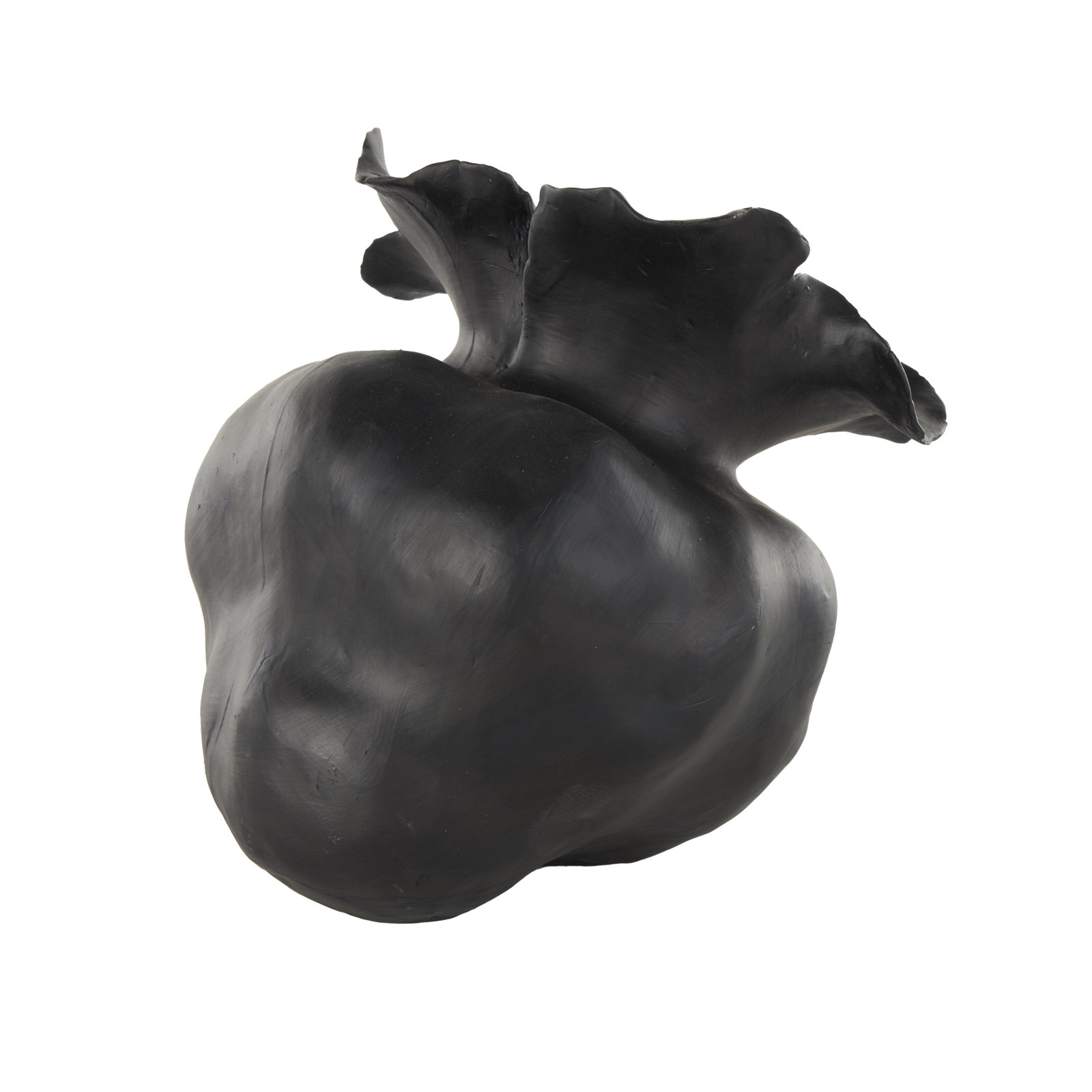 Bia Ceramic / Porcelain Table Vase, Black