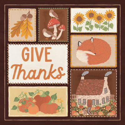 Autumn Days VIII Dark by Laura Marshall