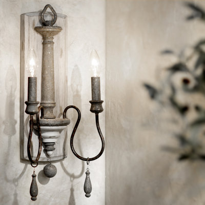 Zoe Candle Wall Light