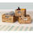 Moraga 3 Piece Wicker/Rattan Basket Set