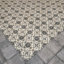 Carreau de porcelaine pour plancher et mur en porcelaine à motif géométrique 8 po x 8 po Carys