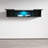 Balroop 63" Floating Shelf with 16-Color LED Lighting, High Gloss Finish-279567248