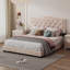Lit plateforme tapissier Brisha-1031643679-1031643678