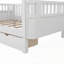 Lit simple en bois à profil bas avec rails-412009775-412009773