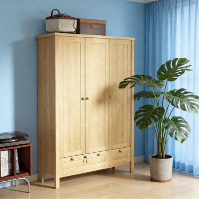 3 Doors Wardrobe Closet