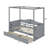Tyair Canopy Storage Bed
