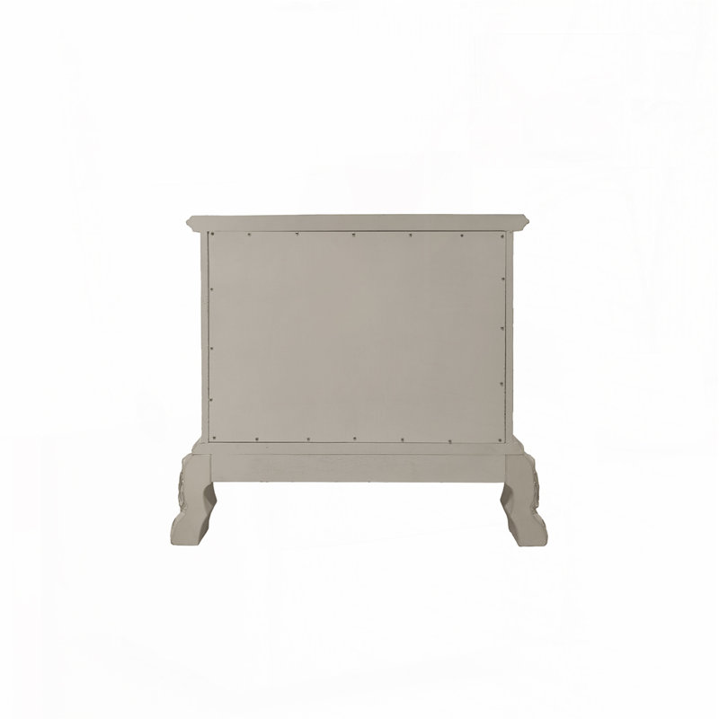 Table de chevet blanche, Blanc