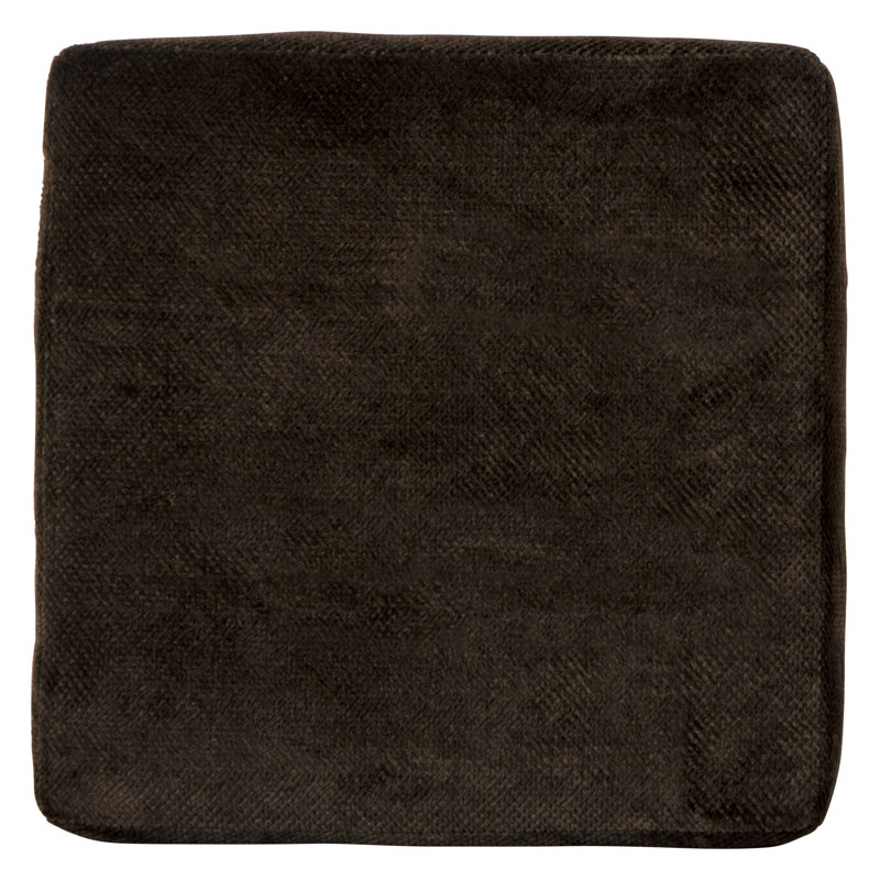 Upholstered Ottoman, Brown