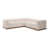 Nevis Ivory Polyester Blend