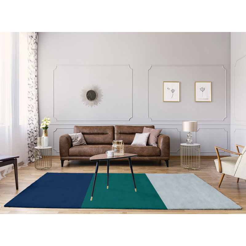 Chenille Striped Indoor Rug, Rectangle 5' x 7'