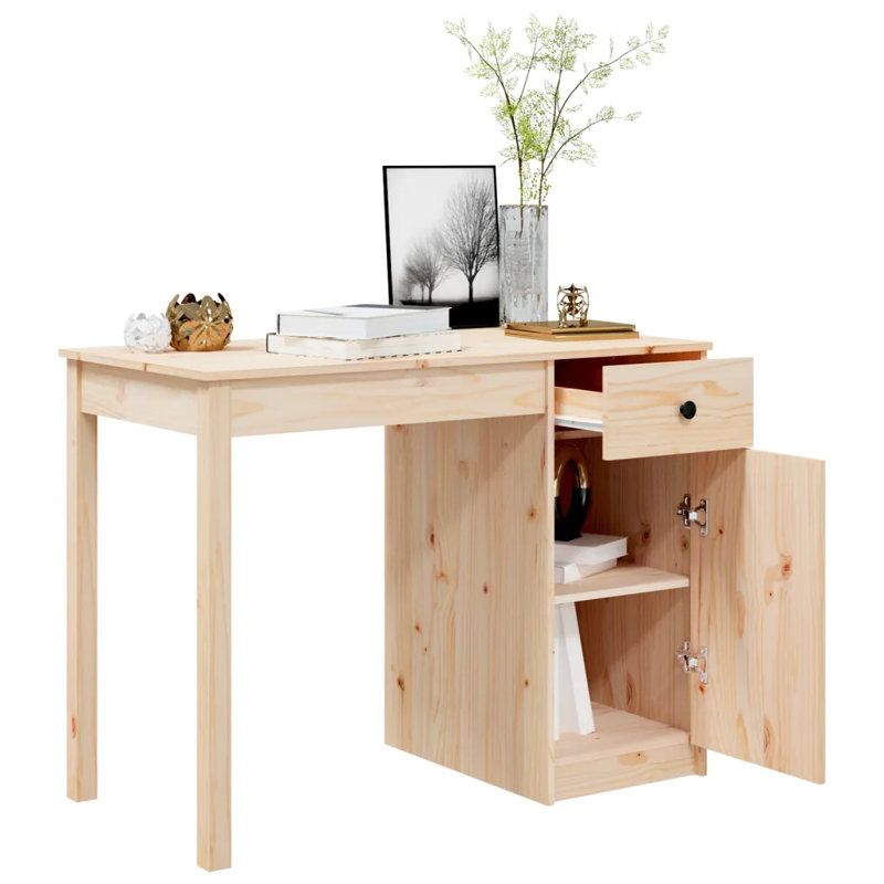 Kitina Solid Wood, Light Brown