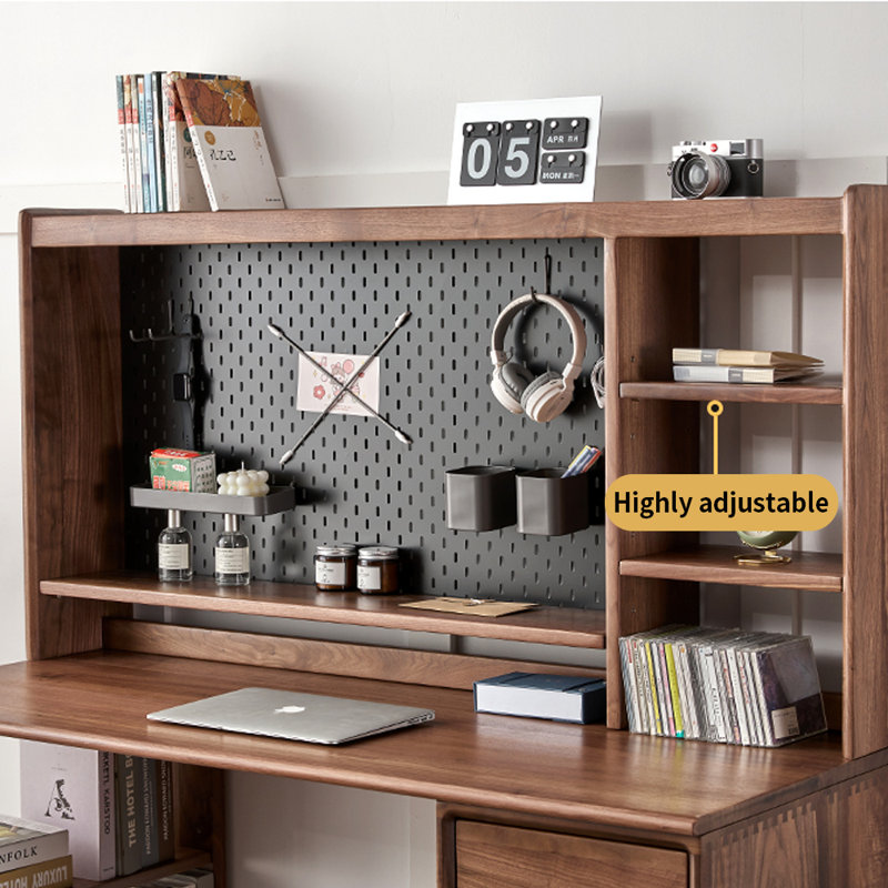 Bureaux de style moderne et nordique, H 57,09 po x l 47,24 po x P 24,41 po