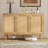 Wide 3 Door Sideboard Accent Cabinet-961716910