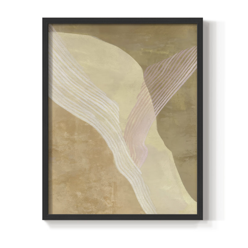 Cradle I Framed Print - Solid Wood, Black, 21" H x 17" W