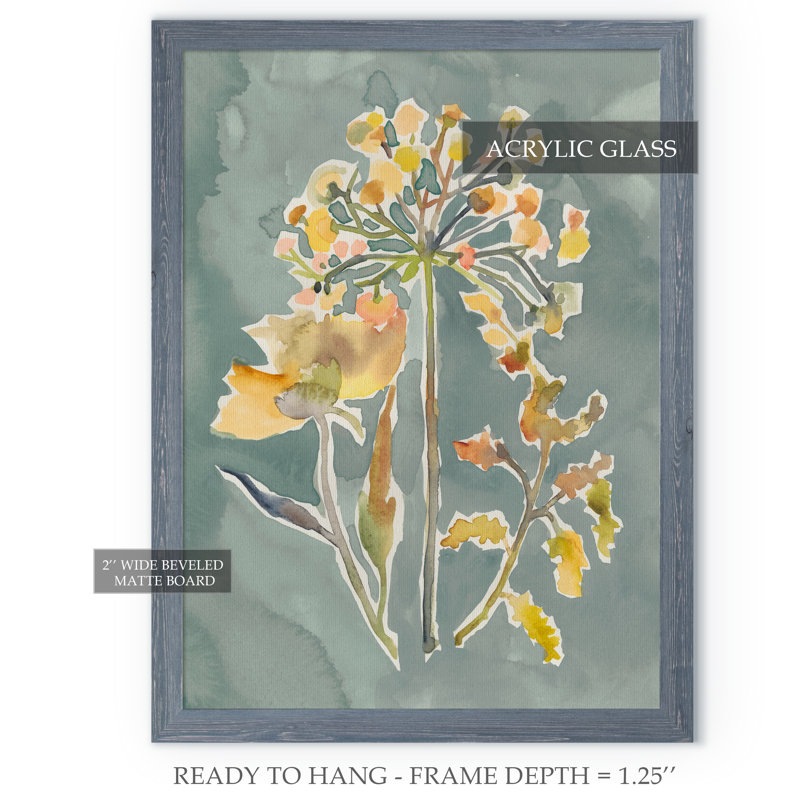 « collected fleurs ii » par paul cezanne-impression du cadre de dessin, Cadre de toile gris, H 30 po x l 22 po x P 1 po