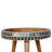 Hallur Solid Wood Top End Table