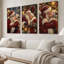 3 Piece Wrapped Canvas Wall Art-1901331294
