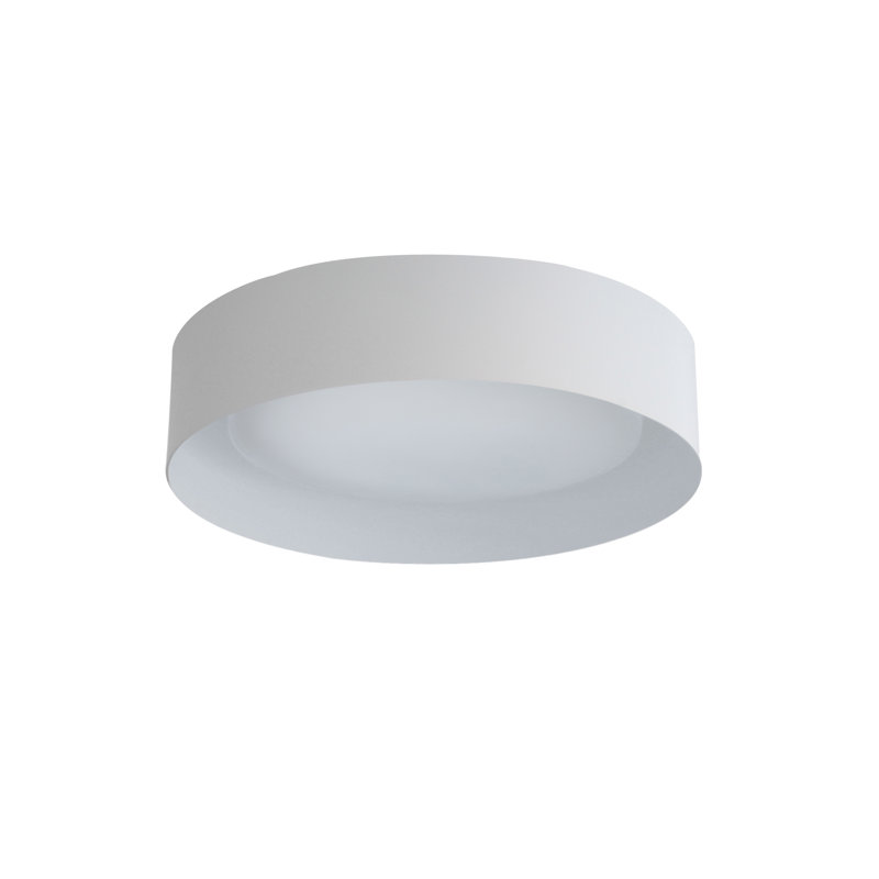 Redas Flush Mount, White