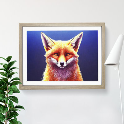 Unique Fox - Framed Print