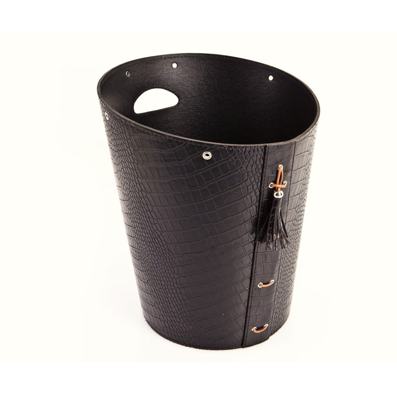 Bloomsbury Market Decorative Bin, Dark Brown