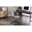 Chaise de travail ergonomique rembourrée en velours Alberson-130231420-120345655