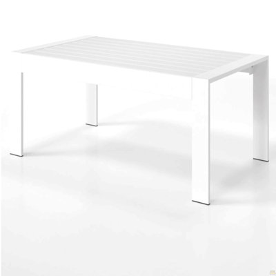 43" All-Weather Aluminum Patio Coffee Table