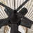 Haner 5 - Light Iron Dimmable Empire Chandelier