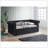 Modern Aesthetic Beautifully Button Tufted Nailhead Trim Daybed Built-in pull-out Trundle Bed Guest Bed-672482186-703791297