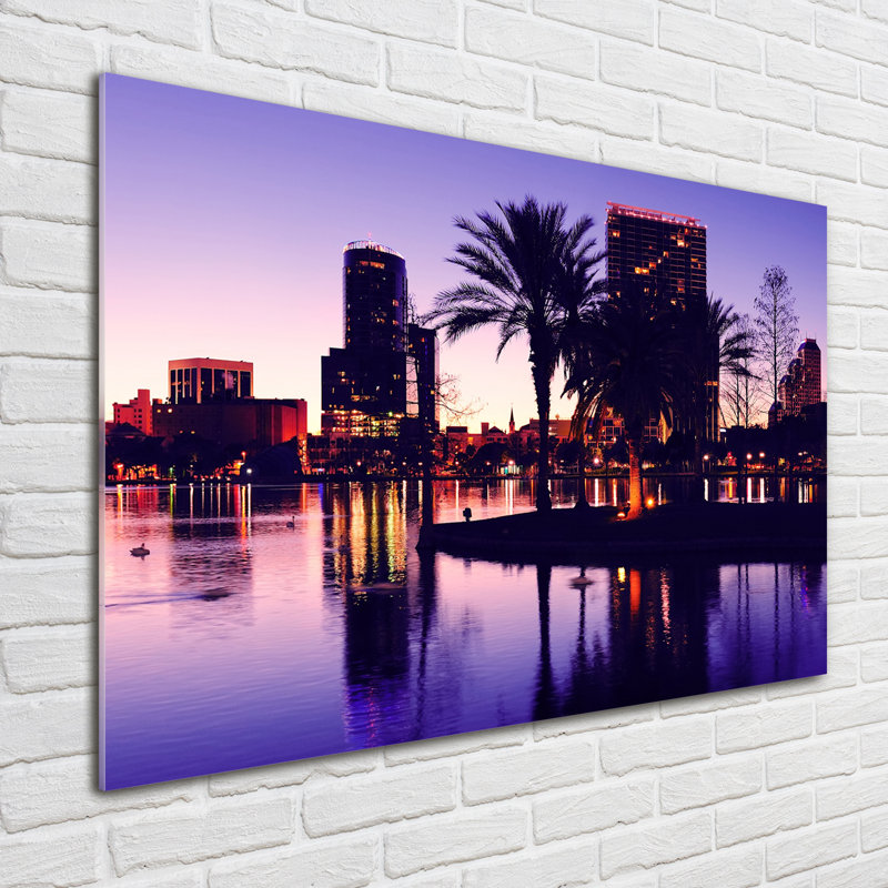 Orlando USA - No Frame Print on Glass