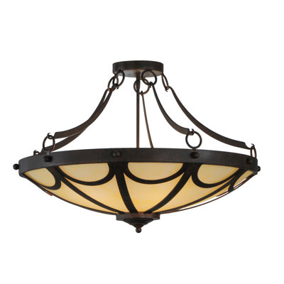 Luminaire suspendu unique et spectaculaire à 5 lumières