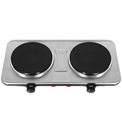 Uten 2000 Watt Electric Double Burner