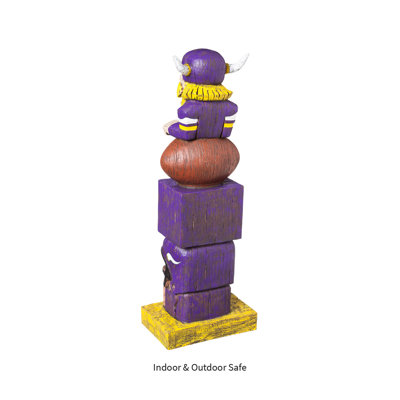 NFL Tiki Totem Garden Mascot Statue