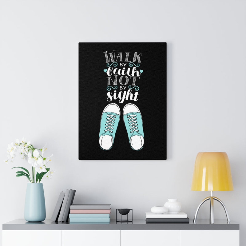 Not By Sight - Wrapped Canvas Print, 61cm H x 46cm W