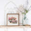 Camion rose avec fleurs blanches-1981087059