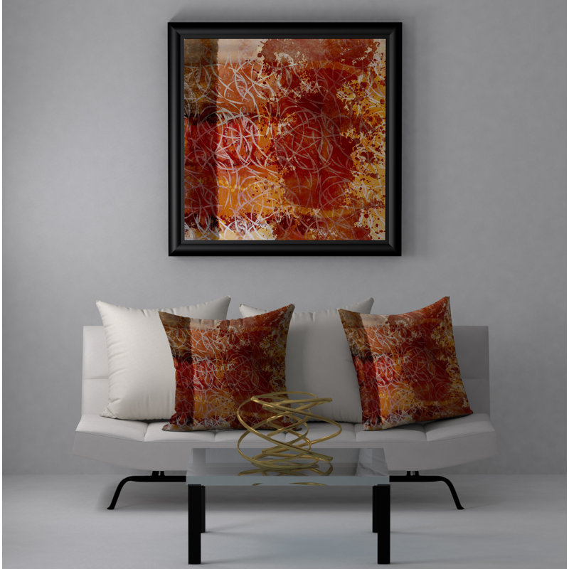 Housse de coussin carrée/insert, 18 po x 18 po