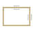 Grace Brushed Narrow Framed Dry Erase Magnetic Board Organization Boards-104179772