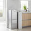 Poubelle de recyclage moderne 10 gallons avec bac de recyclage Combo