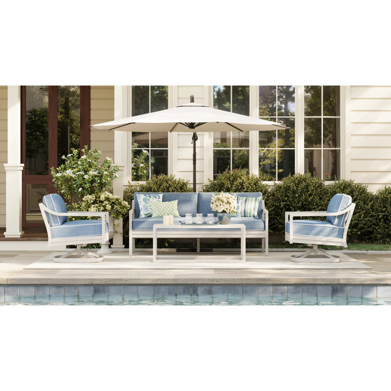 Sofa with Bench Seat, Almond Bark
